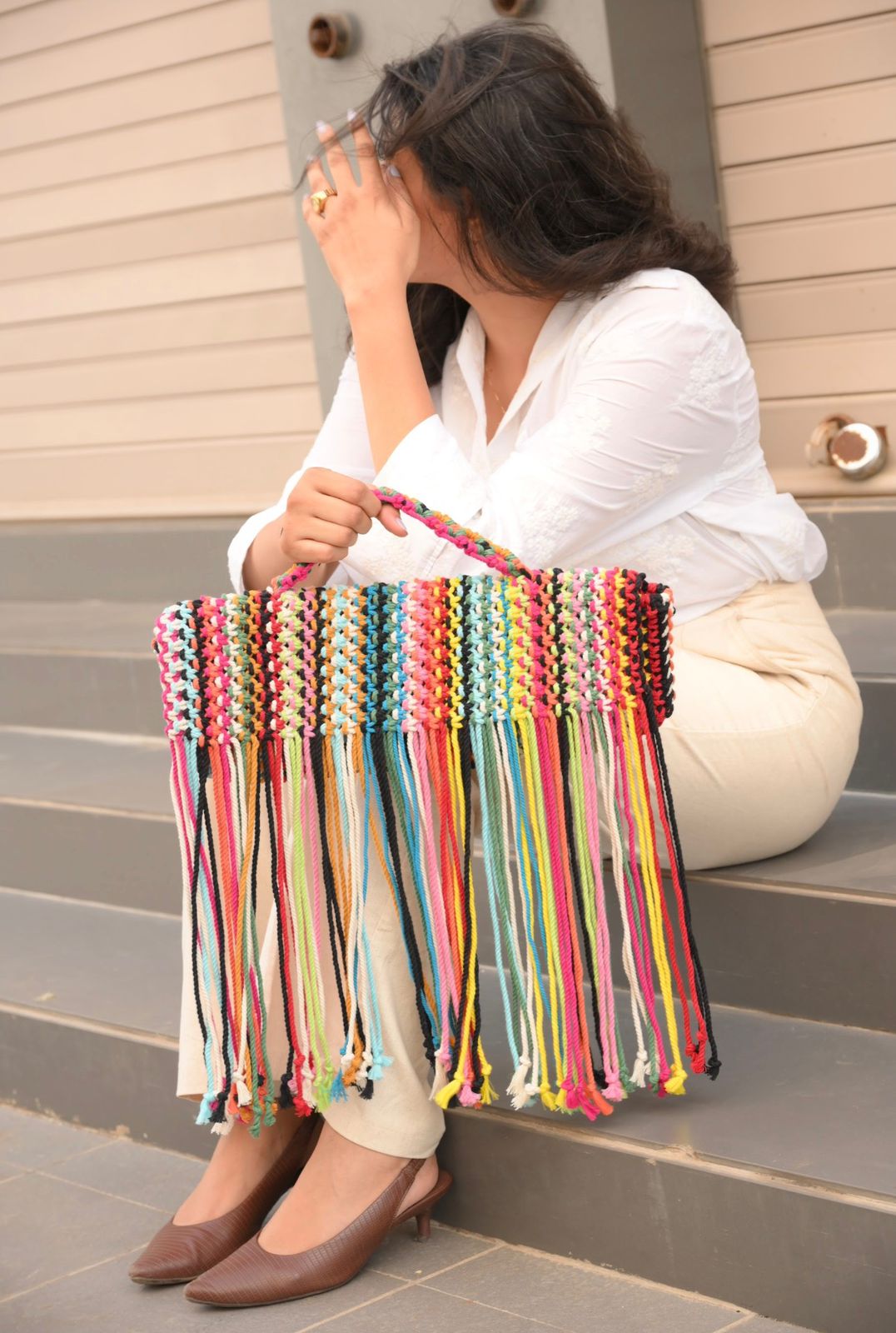 Floral Encast Platter